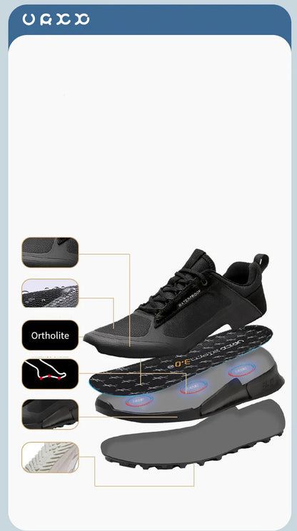 New Men's Shoes Mesh Breathable Outdoor Hiking Shoes Men Lightweight Anti Slip Waterproof Casual Sports Shoes zapatillas hombre