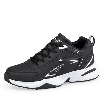 Autumn New Men Microfber Running Shoes Luxury Brand Men Shoes School Student Air-cushion Sneakers Fashion Man Casual Shoes 35-48