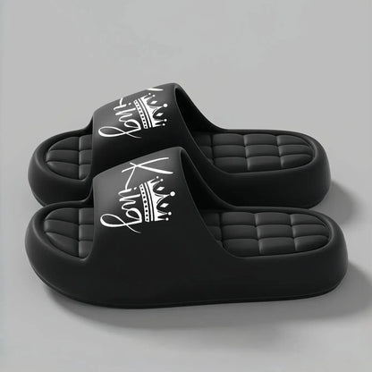 New Casual Innovative Design Women's Shoes Eva Soft Sole Lightweight Home Slippers High Quality Exclusive Brand Slippers