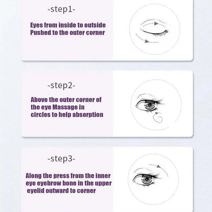 Men Eye Cream Caffeine Hyaluronate Cool Eye Gel Moisturizing Under Eye Cream For Dark Circles Puffiness Fine Lines Eye Care