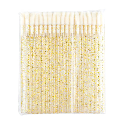 Lanjinglin 5/50 Pcs Lip Brush Reusable Makeup Brushes Lipstick Applicator Wands Eyelashes Extension Tool Beauty Accessories