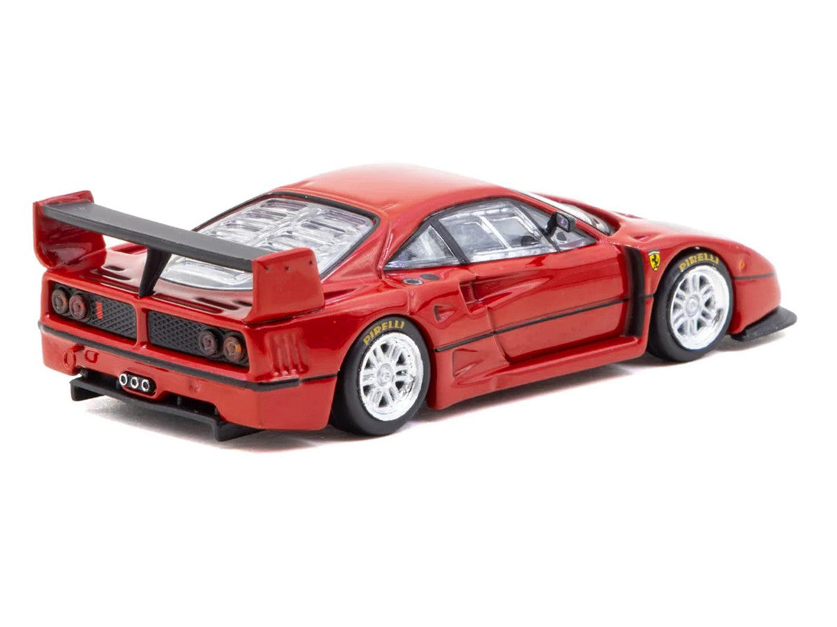 Ferrari F40 GTE Red "Road64" Series 1/64 Diecast Model Car by Tarmac Works