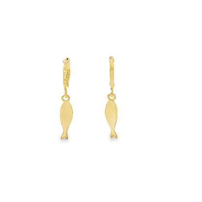 Dangling earrings with marine life pendants –lobster,crab, fish and turtle (K64A-K66A-K67A-K69A)