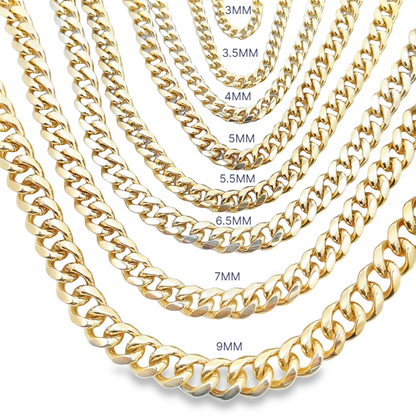 Miami Cuban Link Anklet (E193/E205-E210)