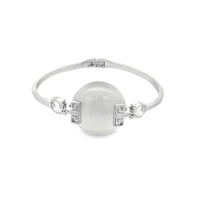 Gemstone Bangle Bracelet