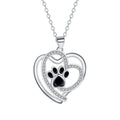 Cute Pet Footprints Necklace Clavicle Chain Personality