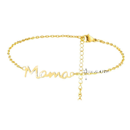 Letter Bracelet Fashion Mother's Day Gift