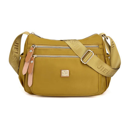 Lightweight Waterproof Oxford Cloth ShoulderCrossbody Bag