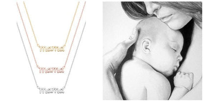 Love Pendant Necklace - Mother's Day Gift in English