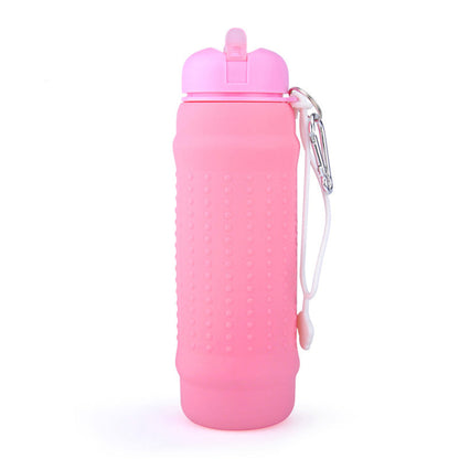 Portable Silicone Water Bottle for Outdoor Travel