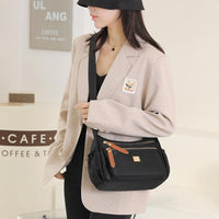 Lightweight Waterproof Oxford Cloth ShoulderCrossbody Bag