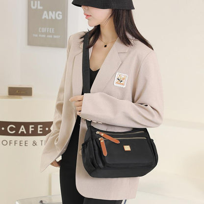 Lightweight Waterproof Oxford Cloth ShoulderCrossbody Bag