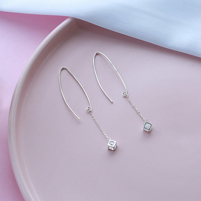S925 Sterling Silver Earrings Female
