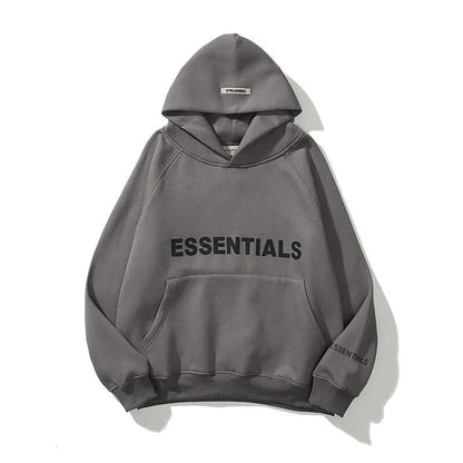 Essentials Hoodie Women and Men Reflective Letters