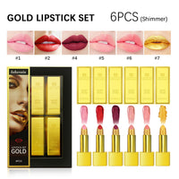 Gold Bar Lipstick Makeup Kit