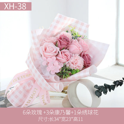 Eternal Rose Soap Flower Gift for Mother's Day and Birthdays