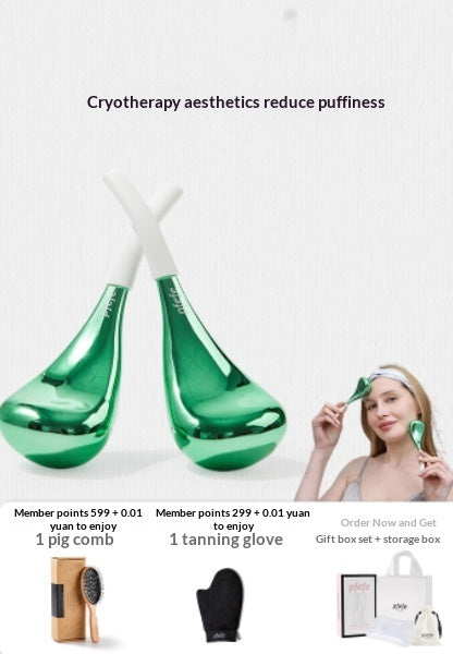 Ice Spoon Beauty Massage Facial Beauty Skincare Facial De-puffing Ice Pack Eye Ice Hammer Cold Compress Device