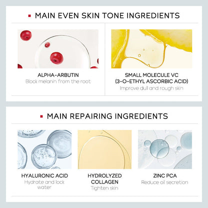 Nicotinamide 4-piece Set Moisturizing And Beautiful