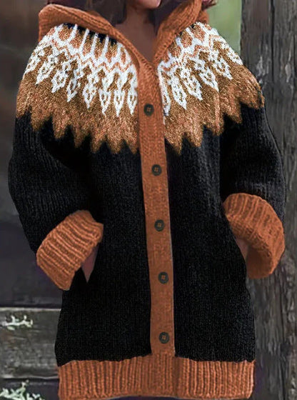 New Animal 3D Printed Casual Hooded Cloak Jacket