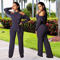 Digital Printed Women's Jumpsuit
