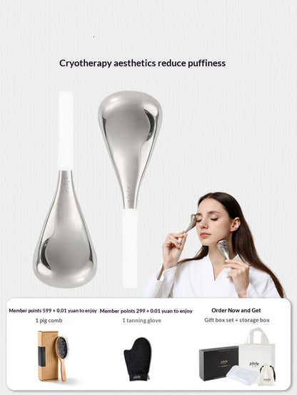 Ice Spoon Beauty Massage Facial Beauty Skincare Facial De-puffing Ice Pack Eye Ice Hammer Cold Compress Device