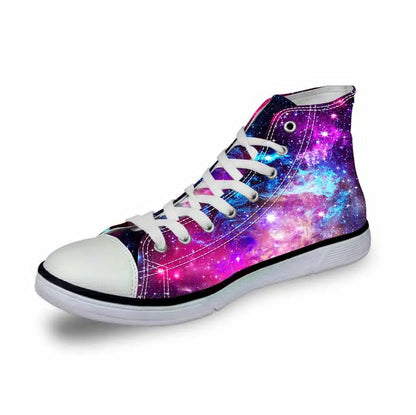 Custom High-Top Canvas Shoes for Adults