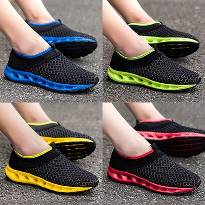 Men's Lightweight Mesh Slip-On Running Shoes