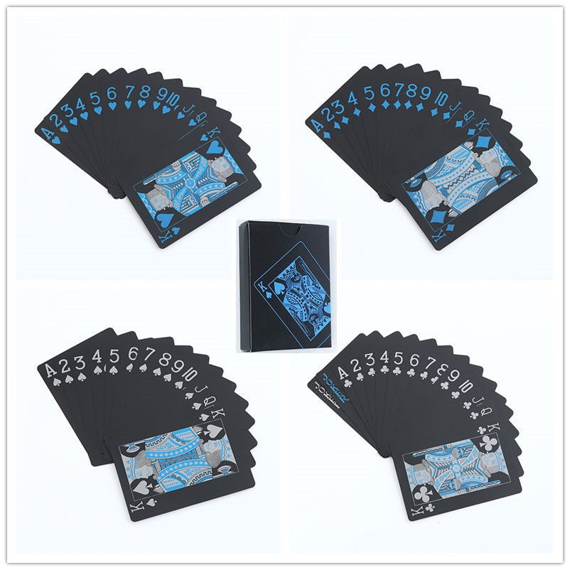 Playing Cards Gold Foil Playing Cards Waterproof