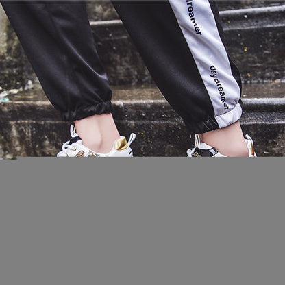 Women’s Sequin Chunky Sole Sneakers (Dad Shoes)