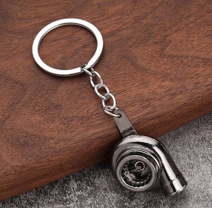 Creative Stereo Car Modification Fittings Wheel Hub Metal Keychains