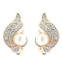 Valentine's Day Gift Angel Wings Pearl Ear Clip