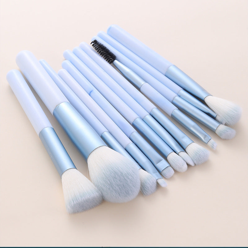12-piece Clear Sky Makeup Brush Set