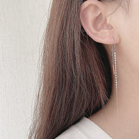 S925 Sterling Silver Ear Thread Female