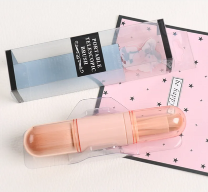 4-in-1 Retractable Portable Makeup Brush