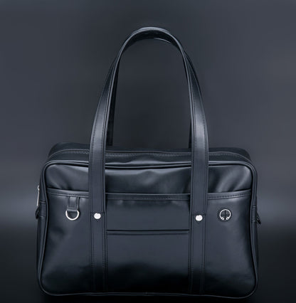 PU Uniform Bag, JK Large Handbag, School Bag With A Campus-supplied Feel, Japanese-style Female High School Student Bag, Unisex Shoulder Briefcase