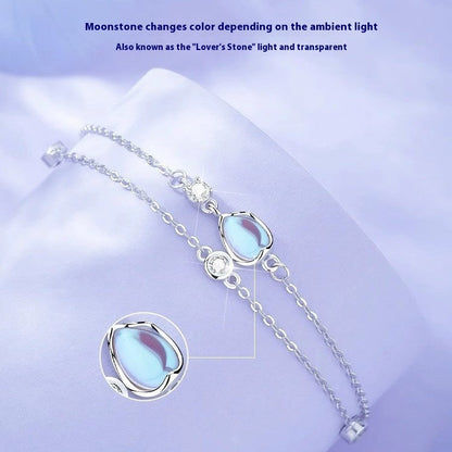 S925 Sterling Silver Lubert's Tear Bracelet