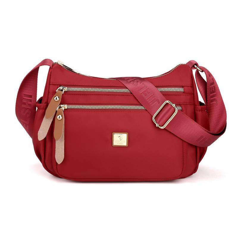 Lightweight Waterproof Oxford Cloth ShoulderCrossbody Bag