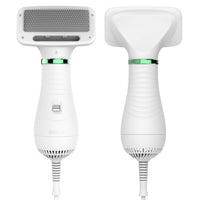 2-in-1 Pet Grooming Dryer and De-shedding Brush