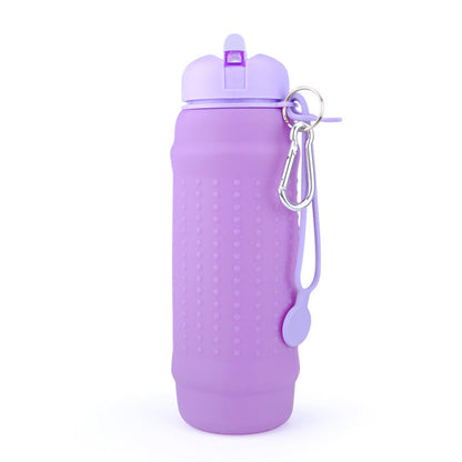 Portable Silicone Water Bottle for Outdoor Travel