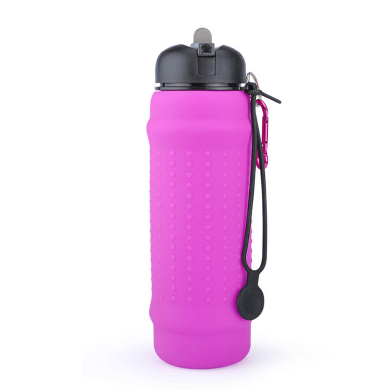 Portable Silicone Water Bottle for Outdoor Travel