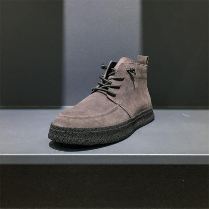 Trendy Casual High-Top Thick Sole Shoes