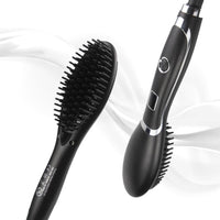 Electric Hair Straightener Comb and Brush Iron