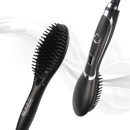 Electric Hair Straightener Comb and Brush Iron