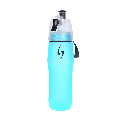 Plastic Spray Sports Water Bottle for Students