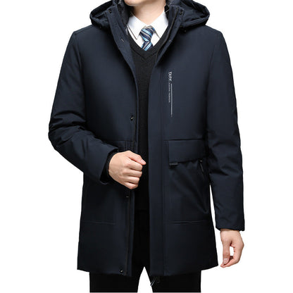 Men's Thickened Detachable Liner Thermal Cotton Padded Jacket