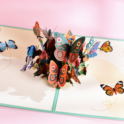 Butterfly Pop-Up Greeting Cards for Mother's Day Gift