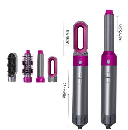 AirStyler 5-in-1 Hair Dryer and Curling Brush Set