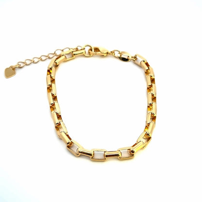 Rounded 4mm Box Chain (H176)(I542)