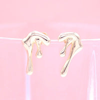 18K Gold Filled Drip Earrings (L168)
