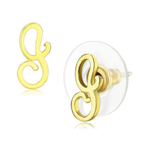 LO4670 - Gold Brass Earrings with No Stone